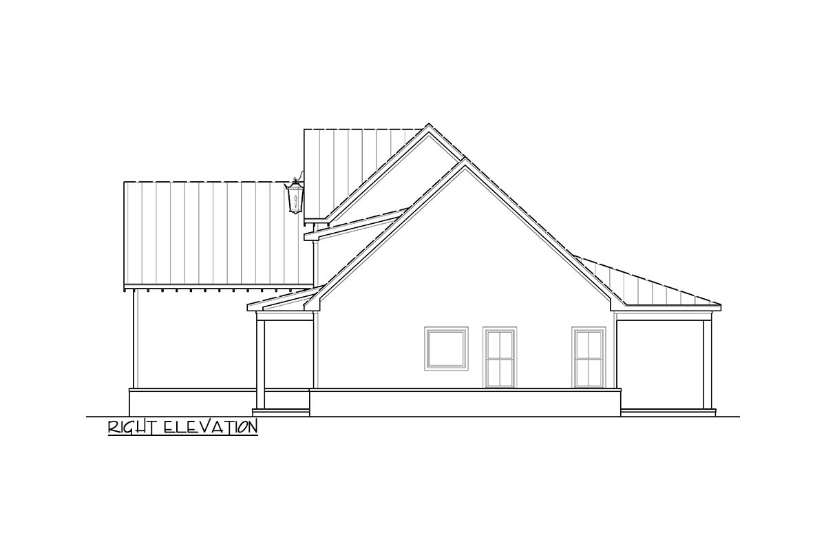The "Westbrook" elevation drawing 2