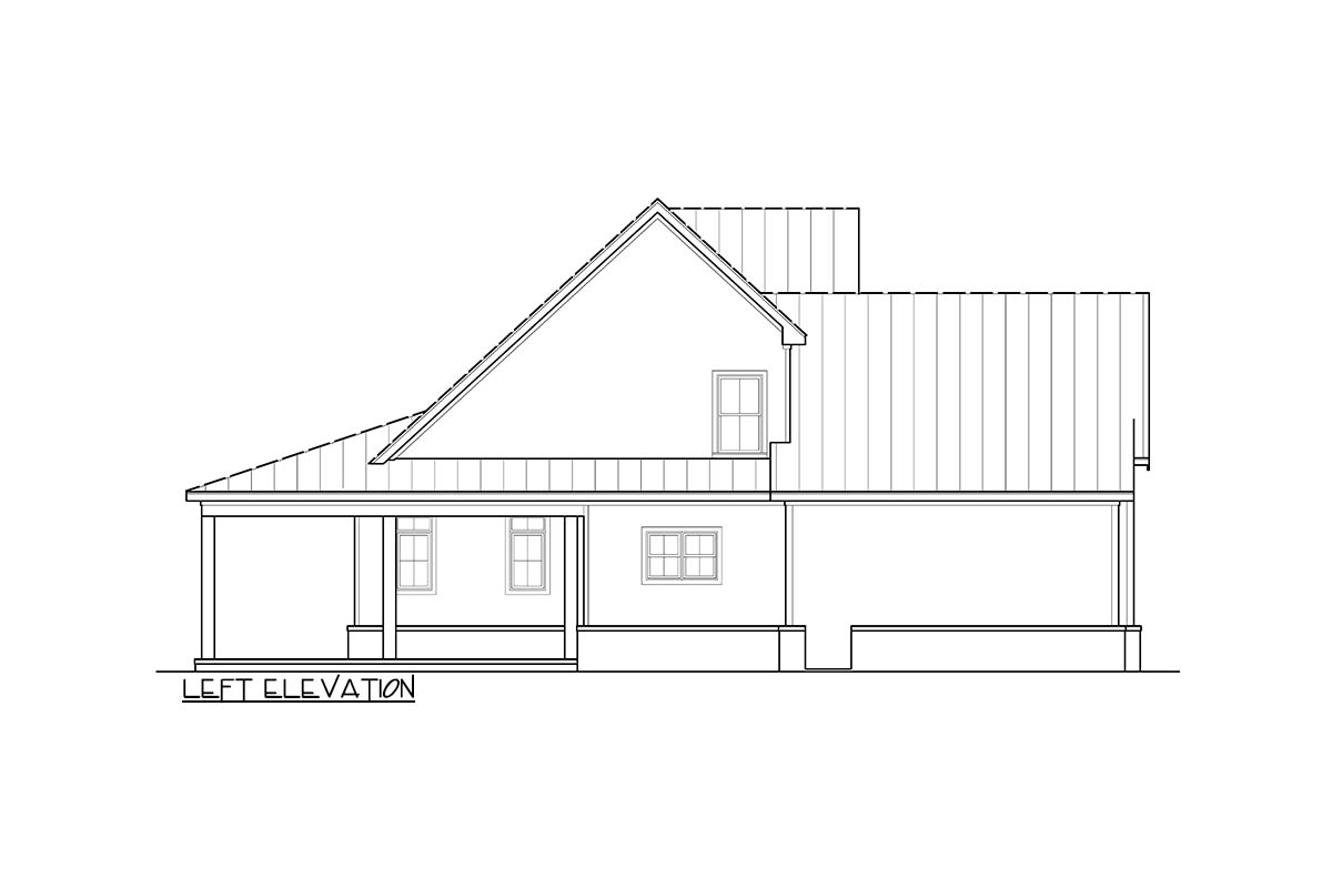 The "Westbrook" elevation drawing 1