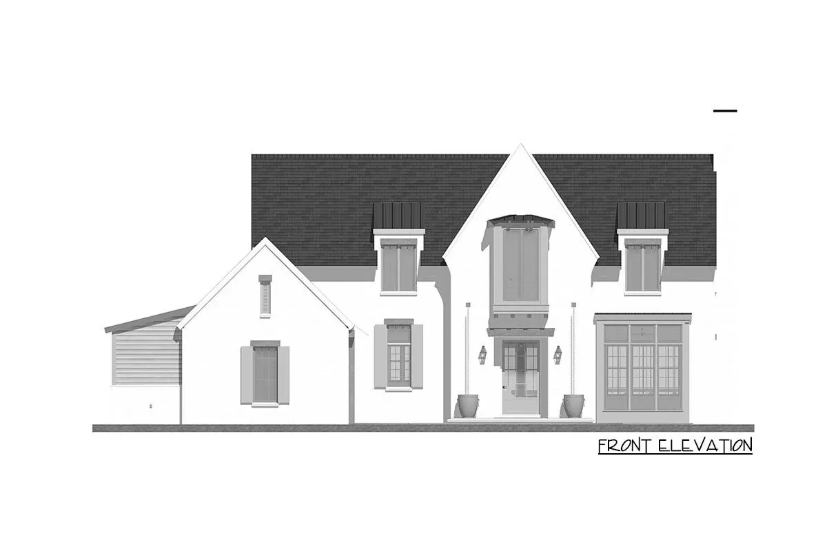 The "Oasis" elevation drawing 3