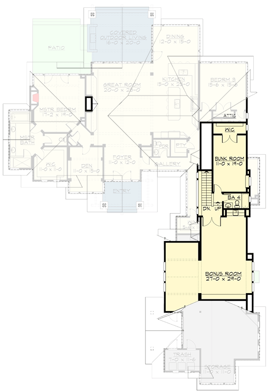 Floor plan drawing 4