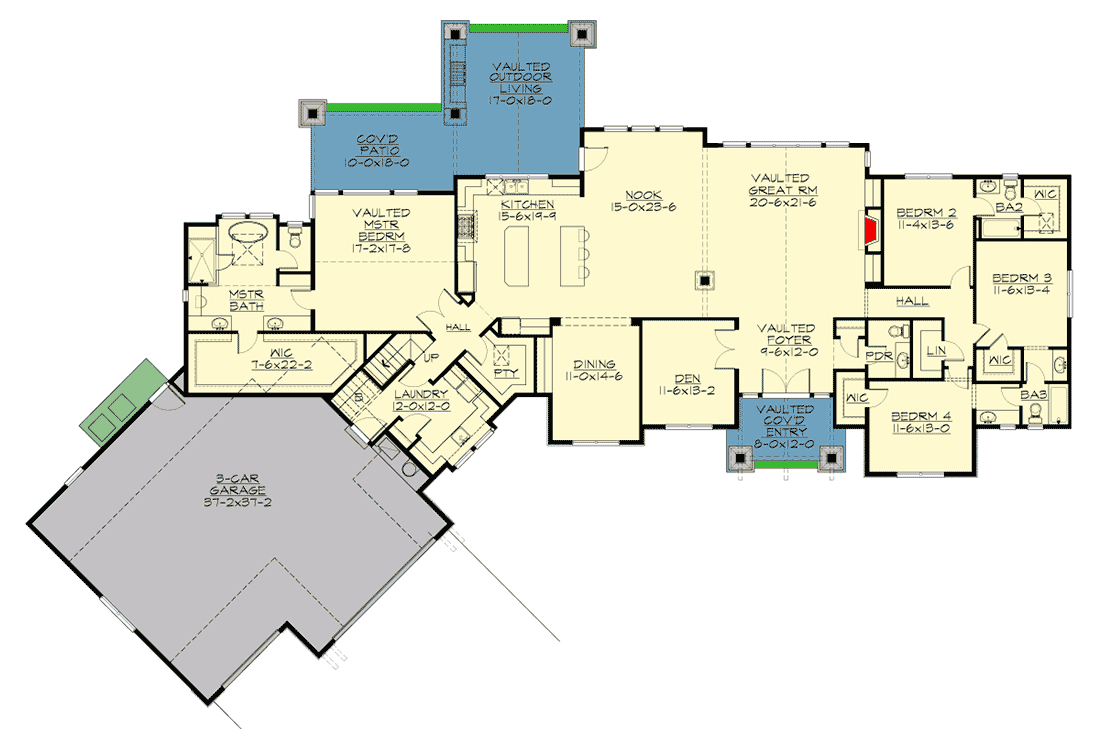 Floor plan drawing 18