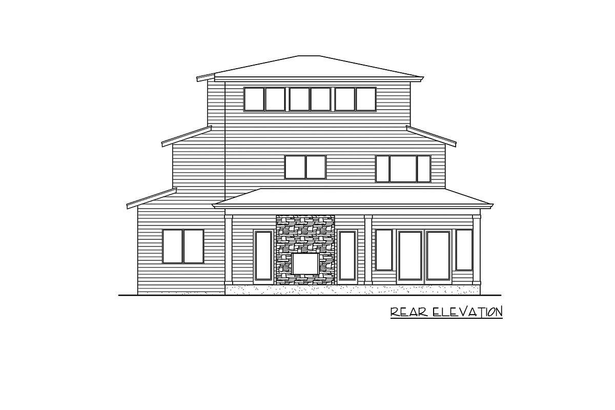 The "Polaris" elevation drawing 3