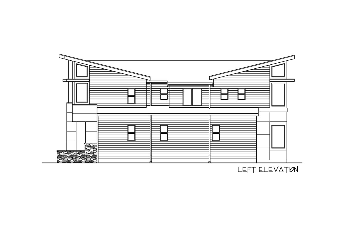 The "Cadence" elevation drawing 2