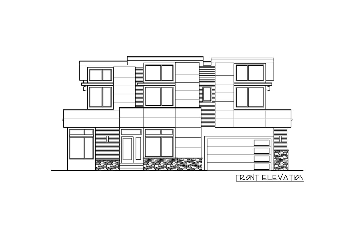 The "Cadence" elevation drawing 1