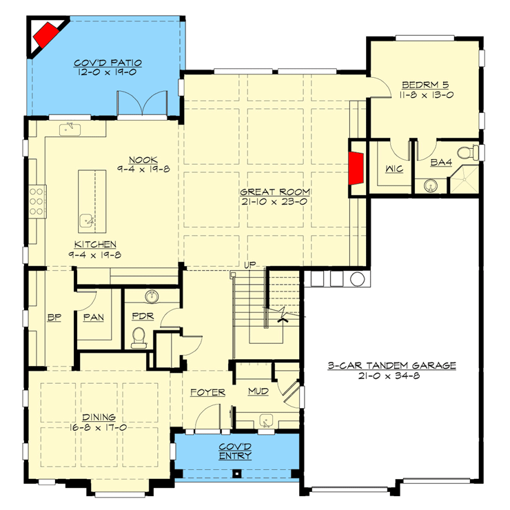 Floor plan drawing 22