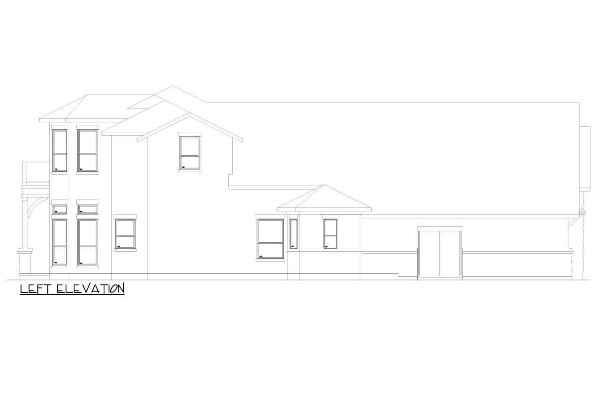 The "Harcourt" elevation drawing 2