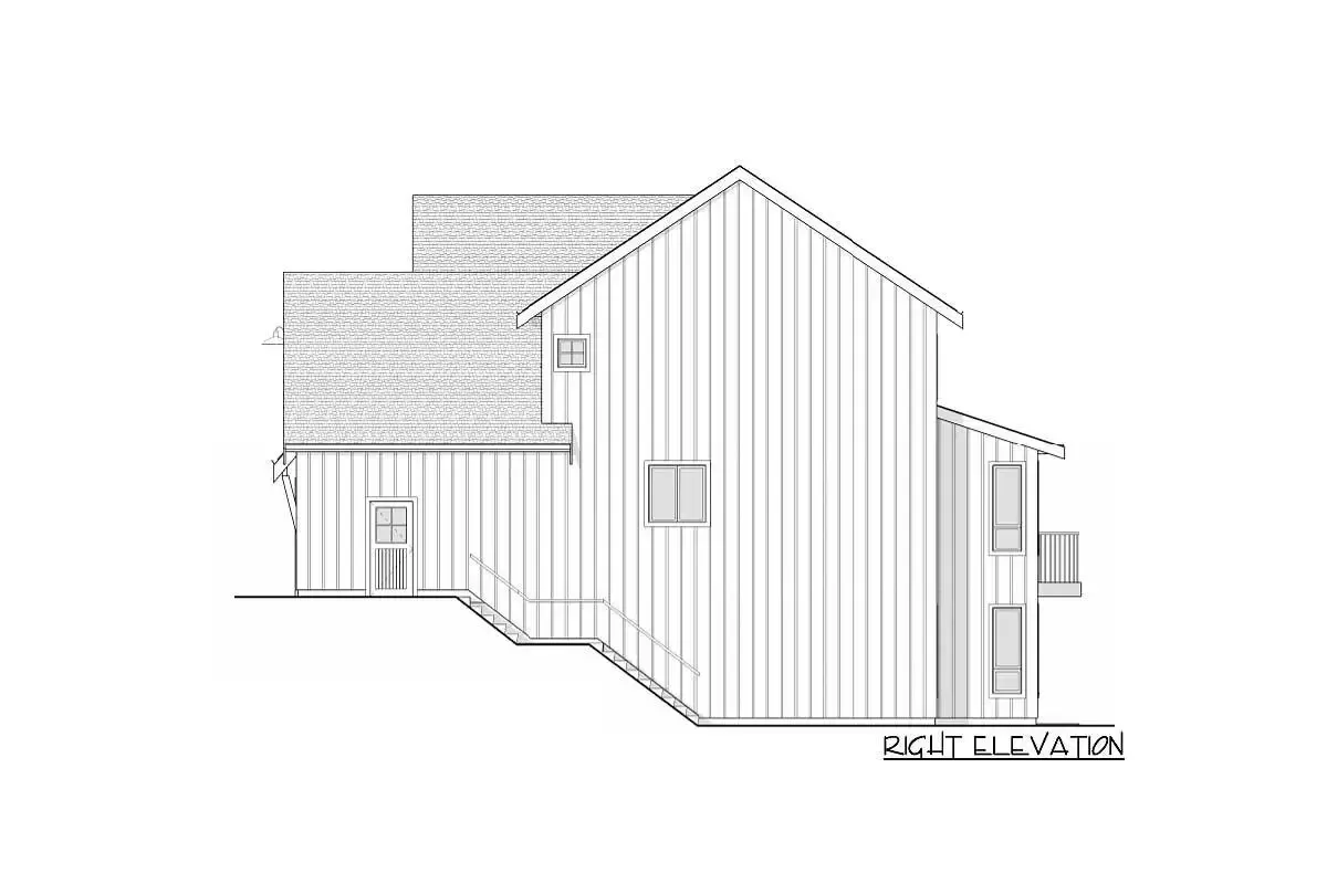 The "Acacia" elevation drawing 2