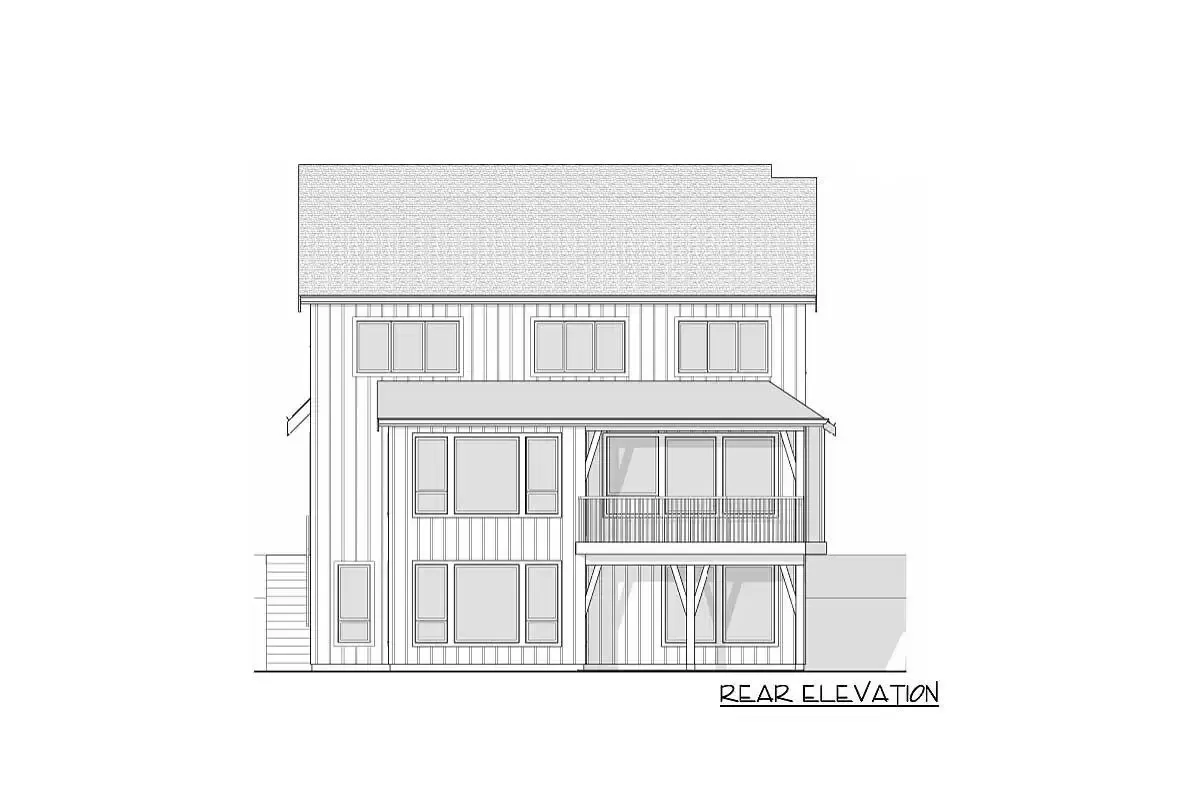The "Acacia" elevation drawing 1