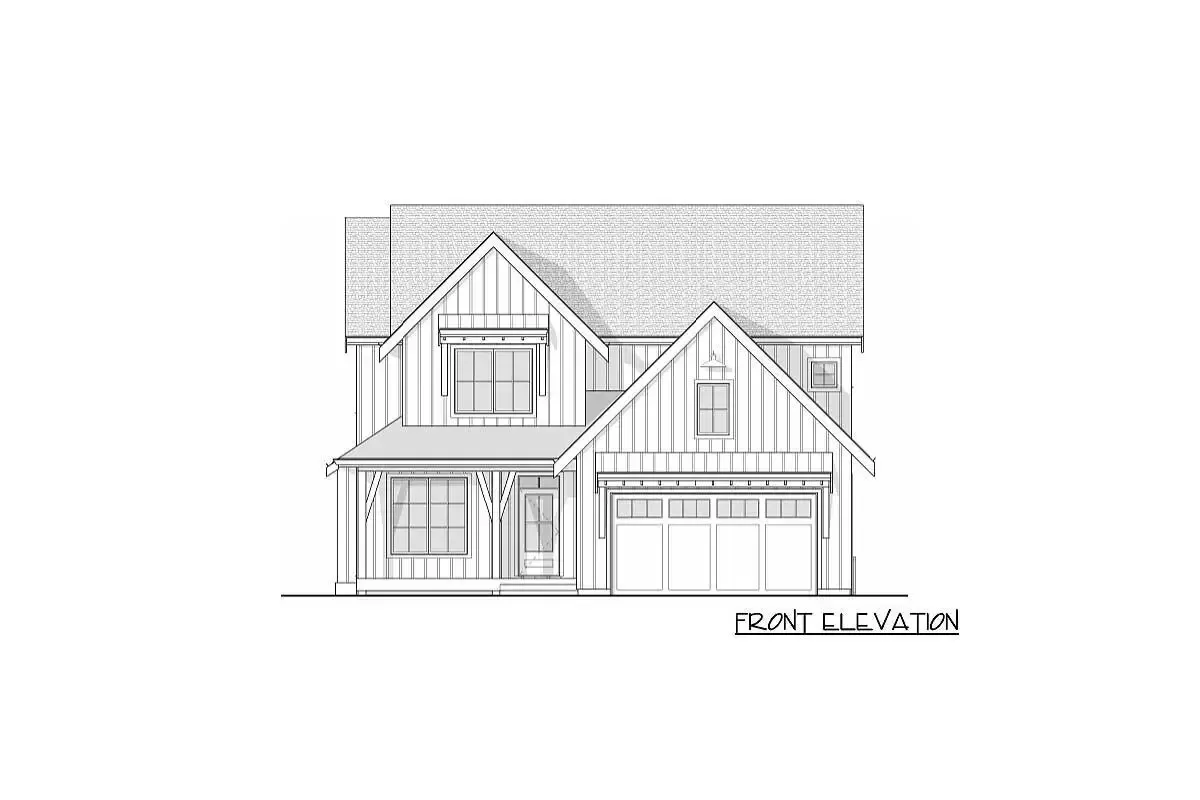 The "Acacia" elevation drawing 7