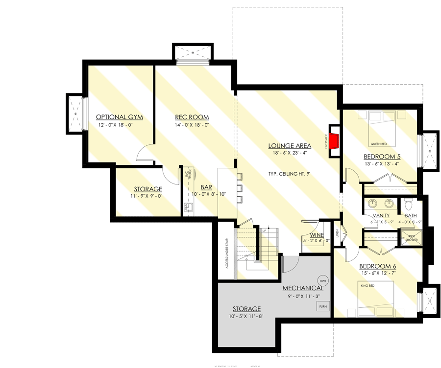 Floor plan drawing 5