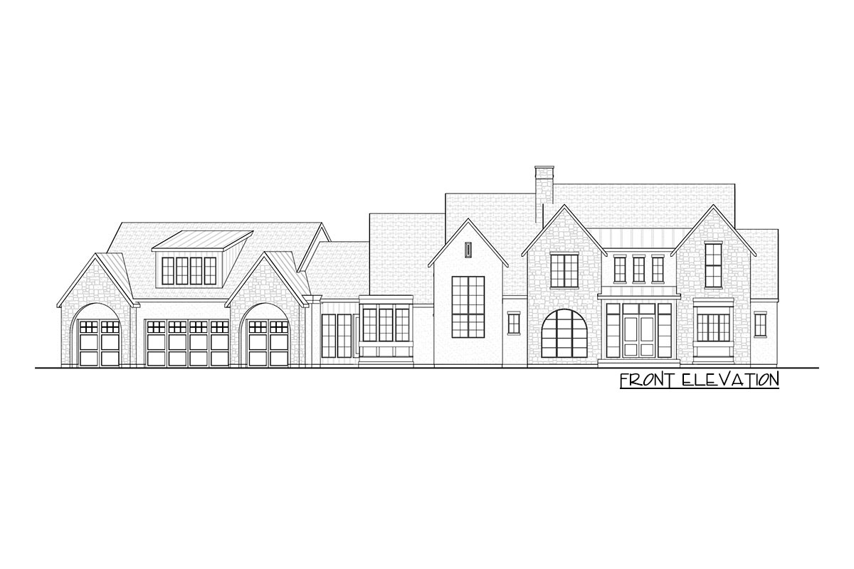 The "Yorke" elevation drawing 1