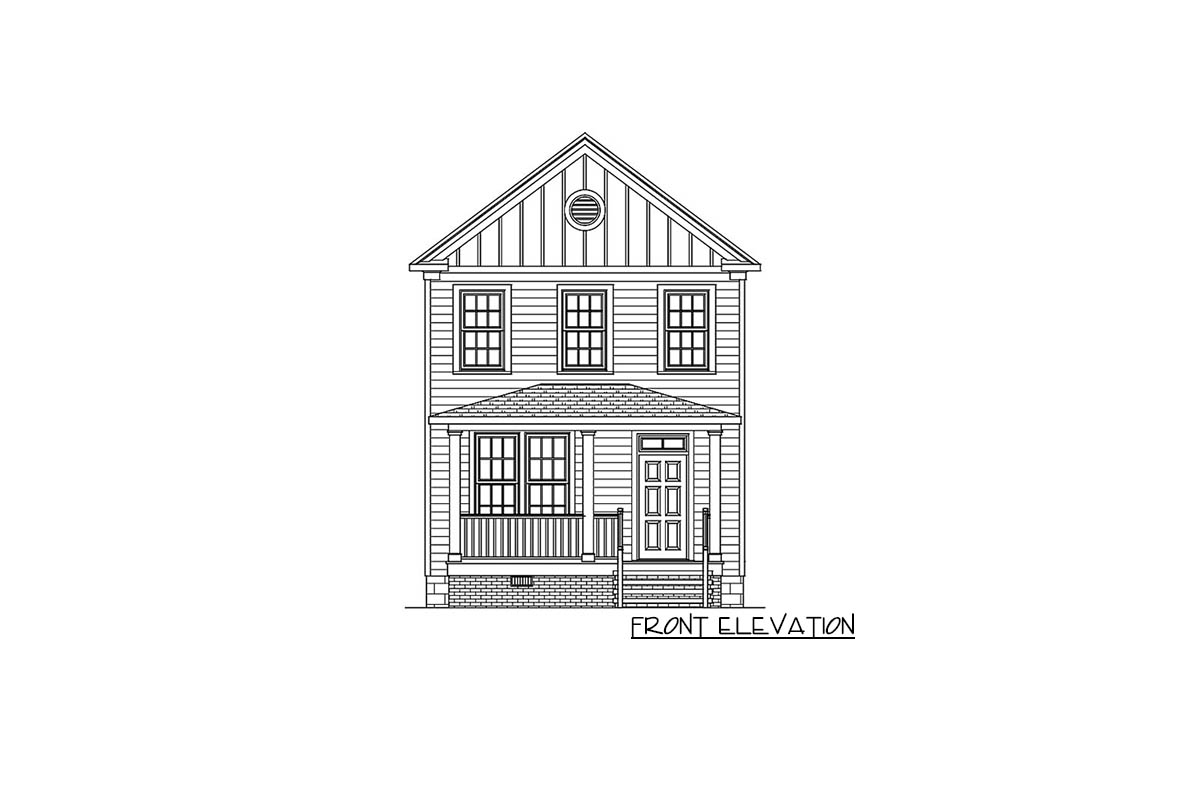 The "Quade" elevation drawing 1