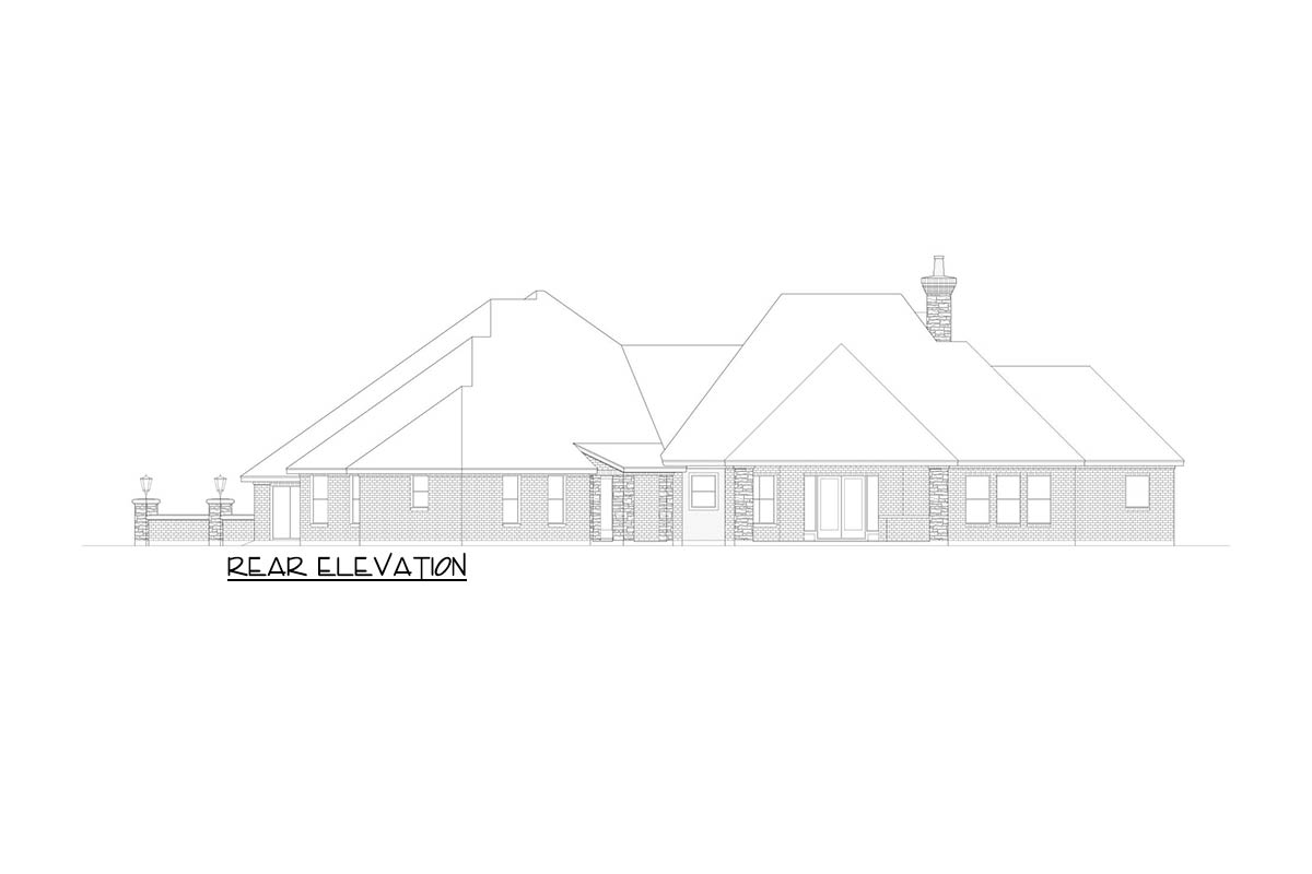 The "Tulle" elevation drawing 3