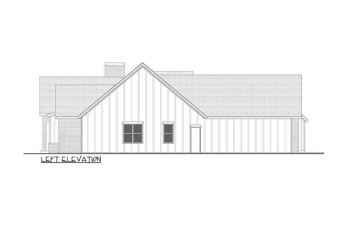 The "Bennett" elevation drawing 2