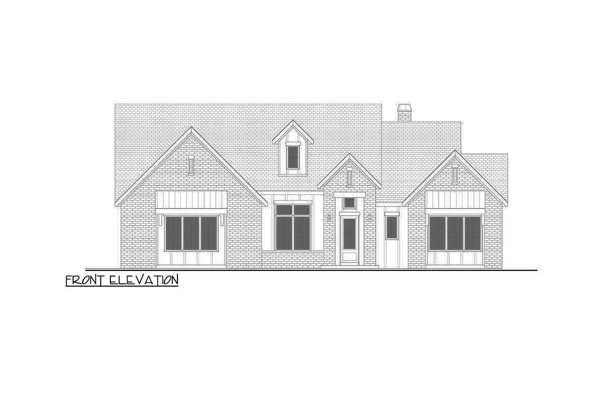 The "Bennett" elevation drawing 1