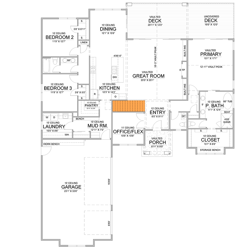 Floor plan drawing 5
