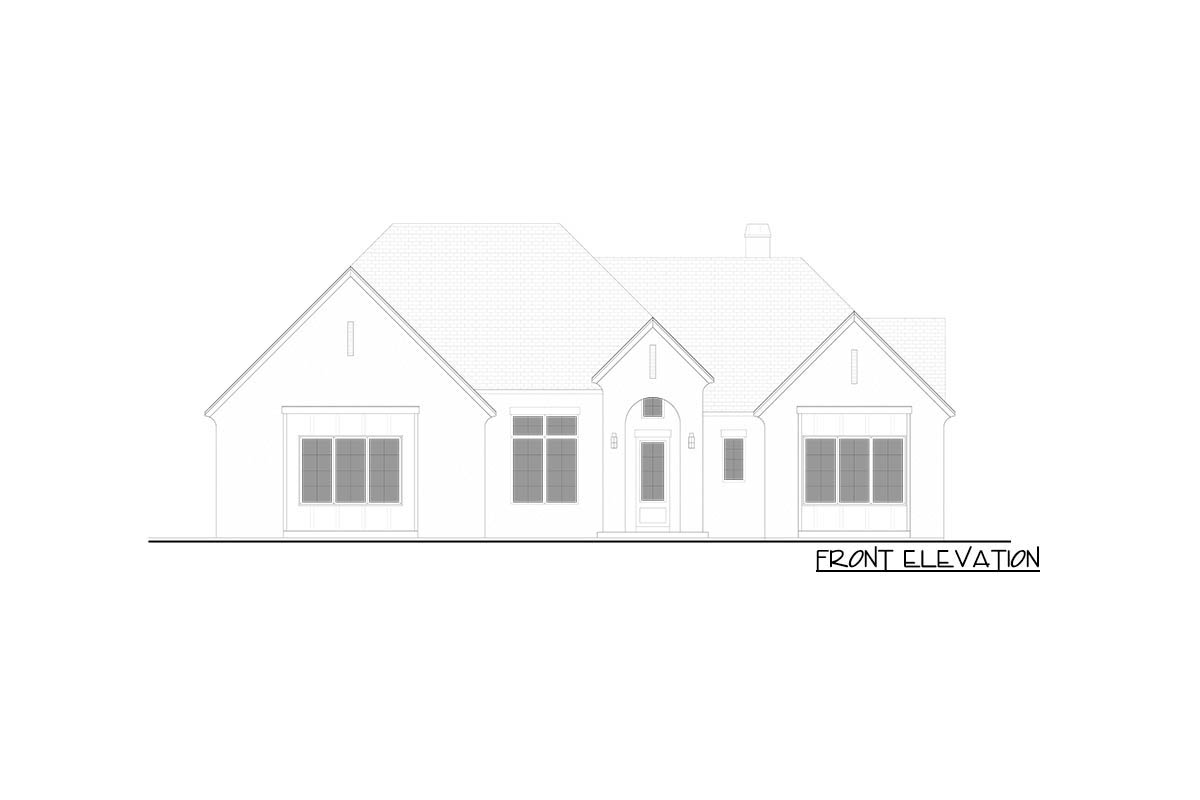 The "Wren" elevation drawing 1