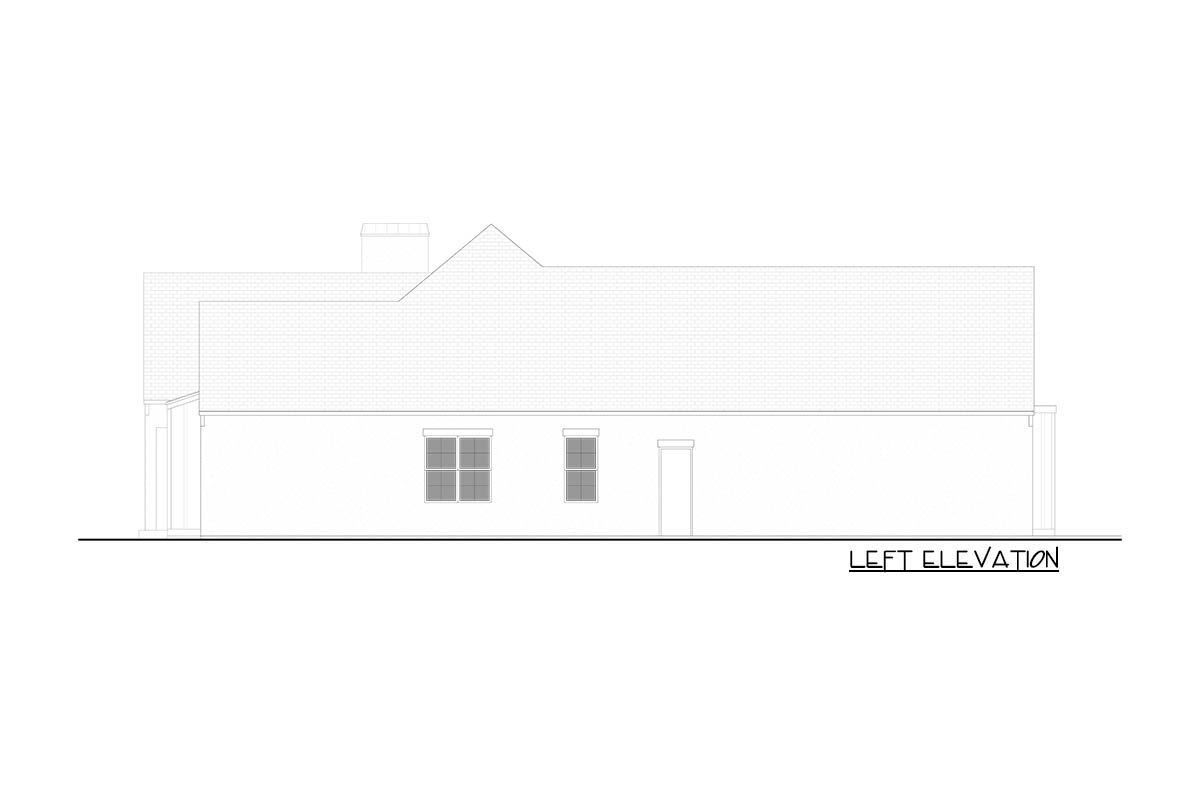 The "Wren" elevation drawing 2