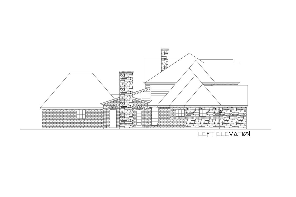 The "Emerson" elevation drawing 2