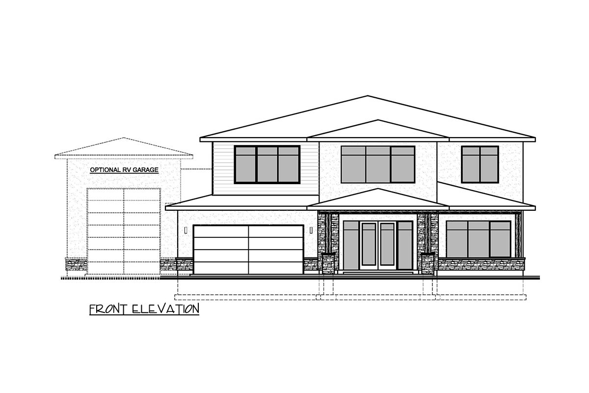 The "Lattice" elevation drawing 1