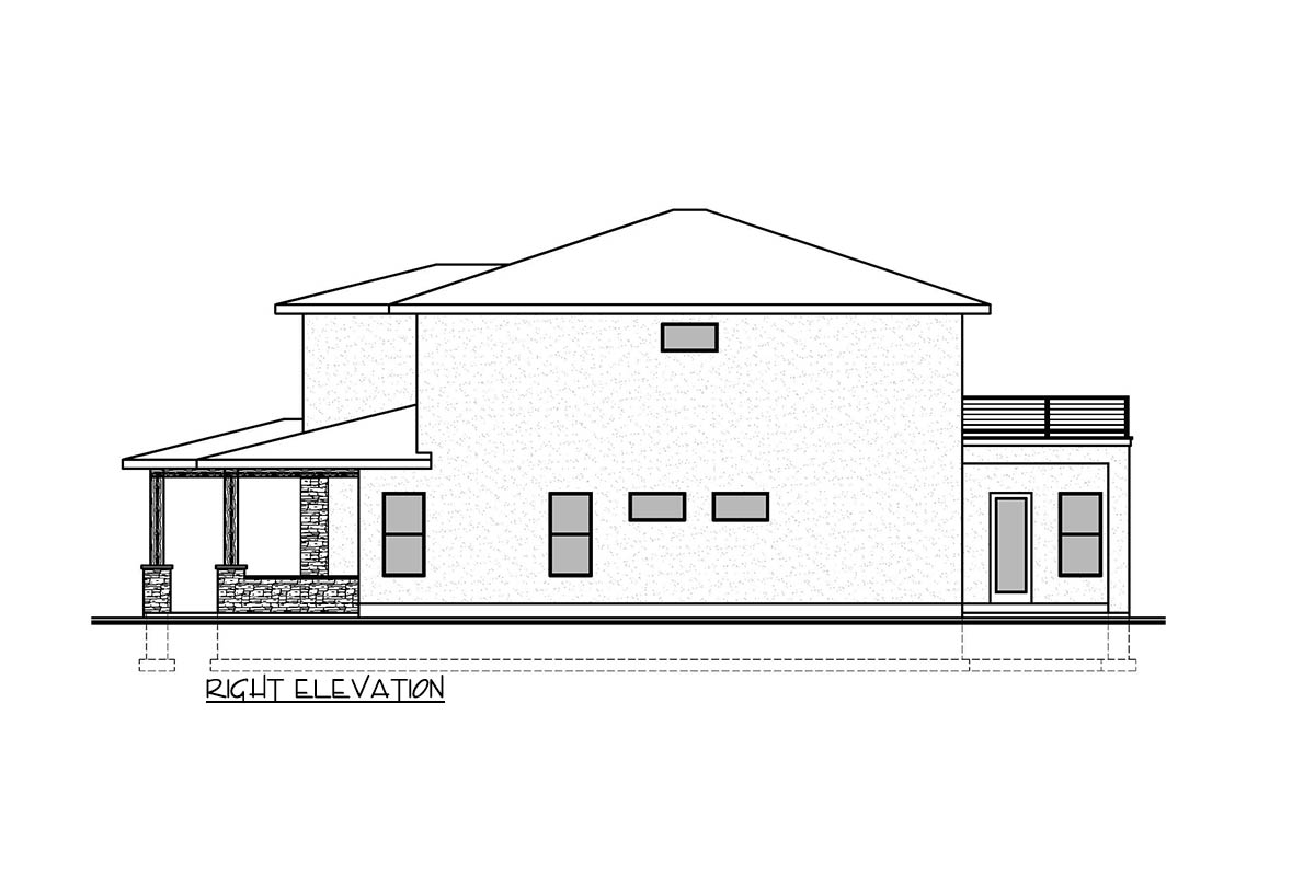 The "Lattice" elevation drawing 4
