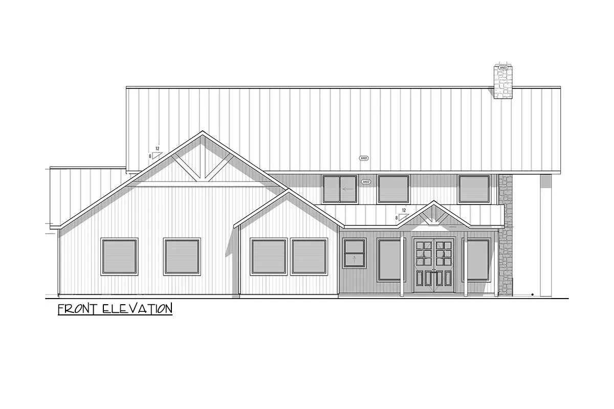 The "Ash" elevation drawing 4