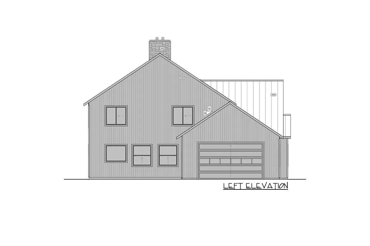 The "Ash" elevation drawing 3