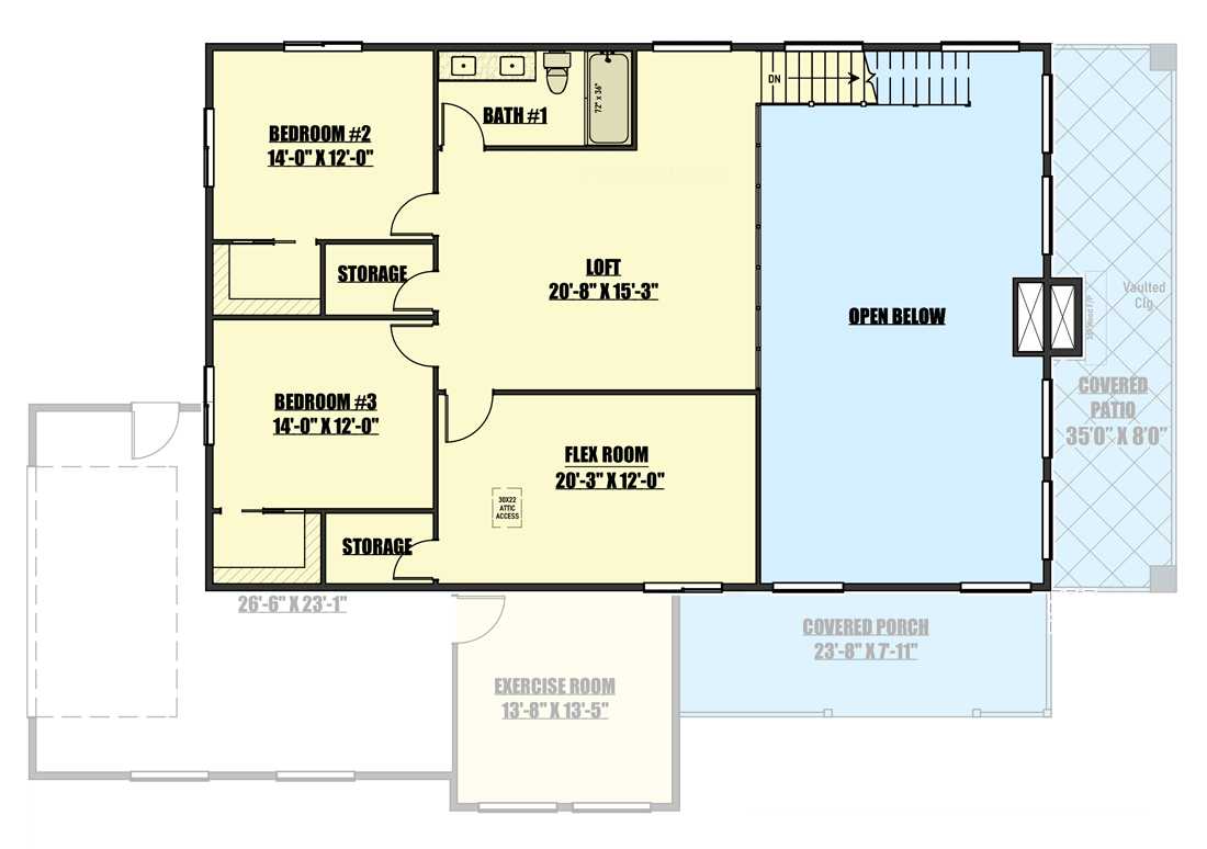 Floor plan drawing 4
