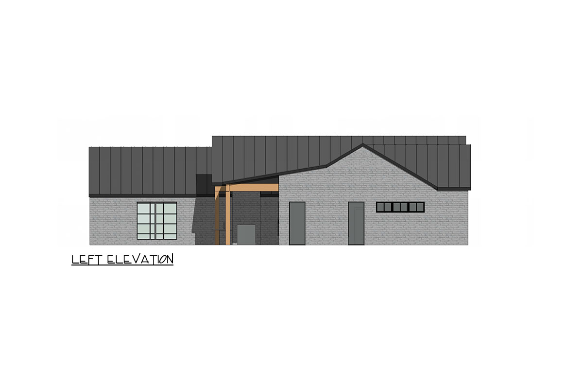 The "Fernwood" elevation drawing 2