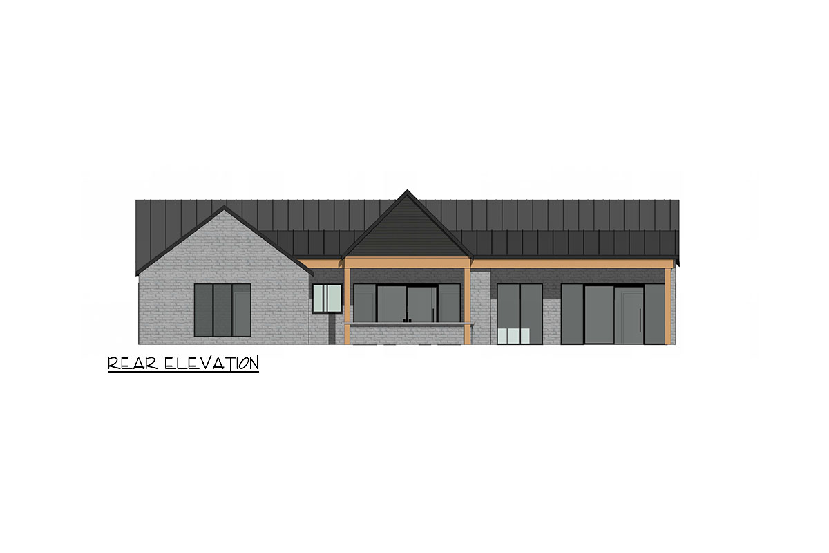 The "Fernwood" elevation drawing 3