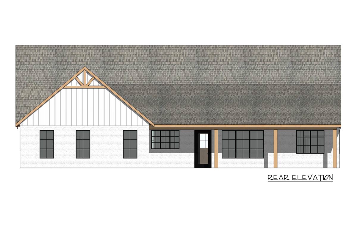 The "Pinegrove" elevation drawing 3