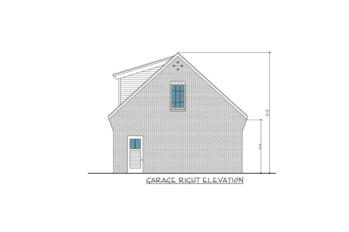 The "Frost" elevation drawing 2