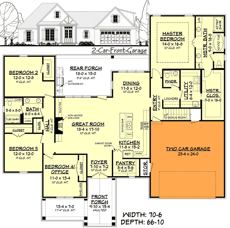 Floor plan drawing 4