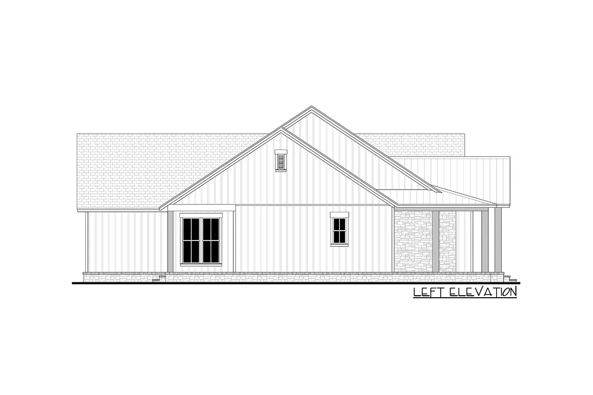 The "Alderwood" elevation drawing 2