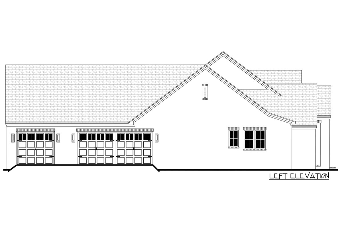 The "Juniper" elevation drawing 2