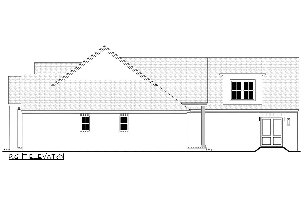 The "Juniper" elevation drawing 4