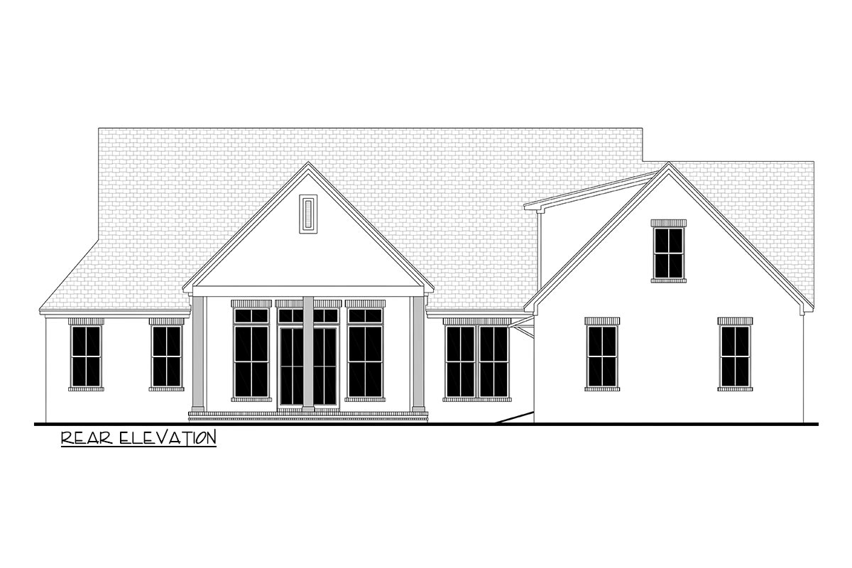The "Juniper" elevation drawing 3