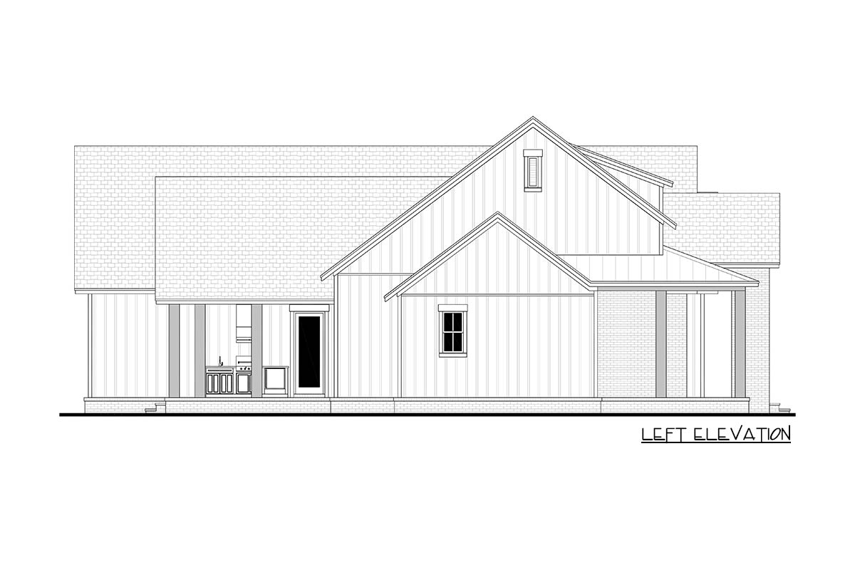 The "Barnwood" elevation drawing 2