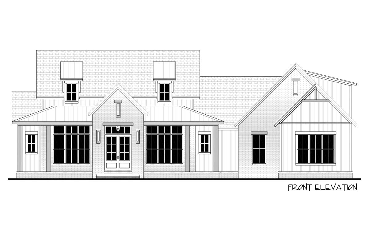 The "Barnwood" elevation drawing 1