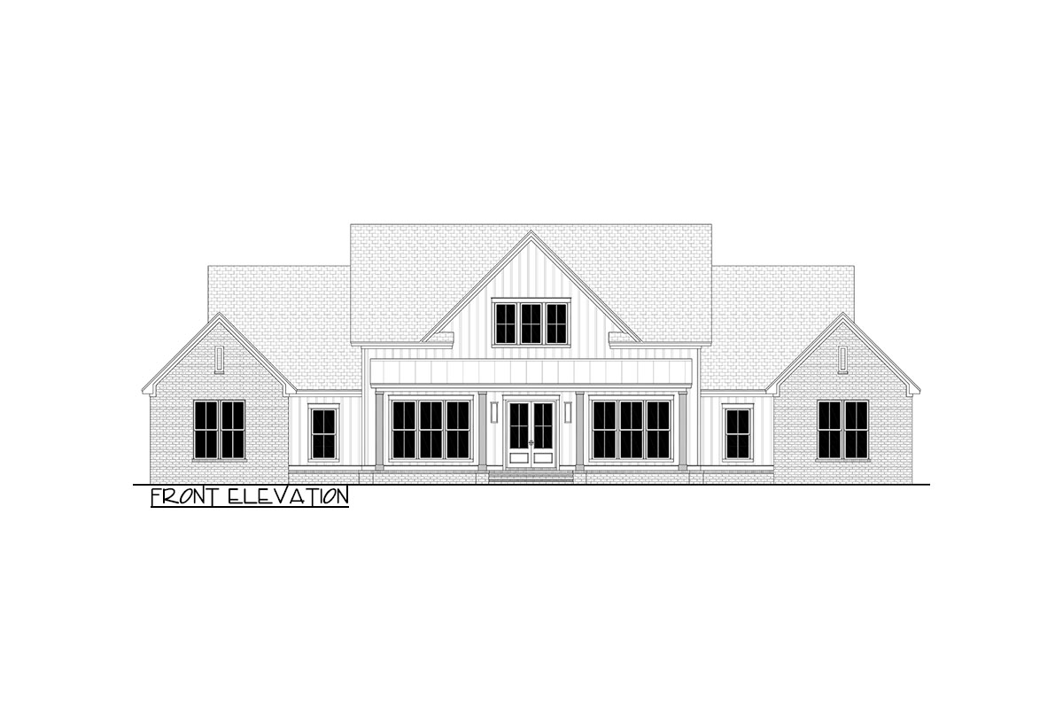 The "Stillwater" elevation drawing 1