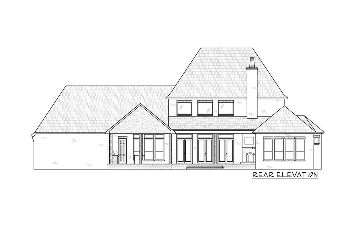 The "Milan" elevation drawing 1