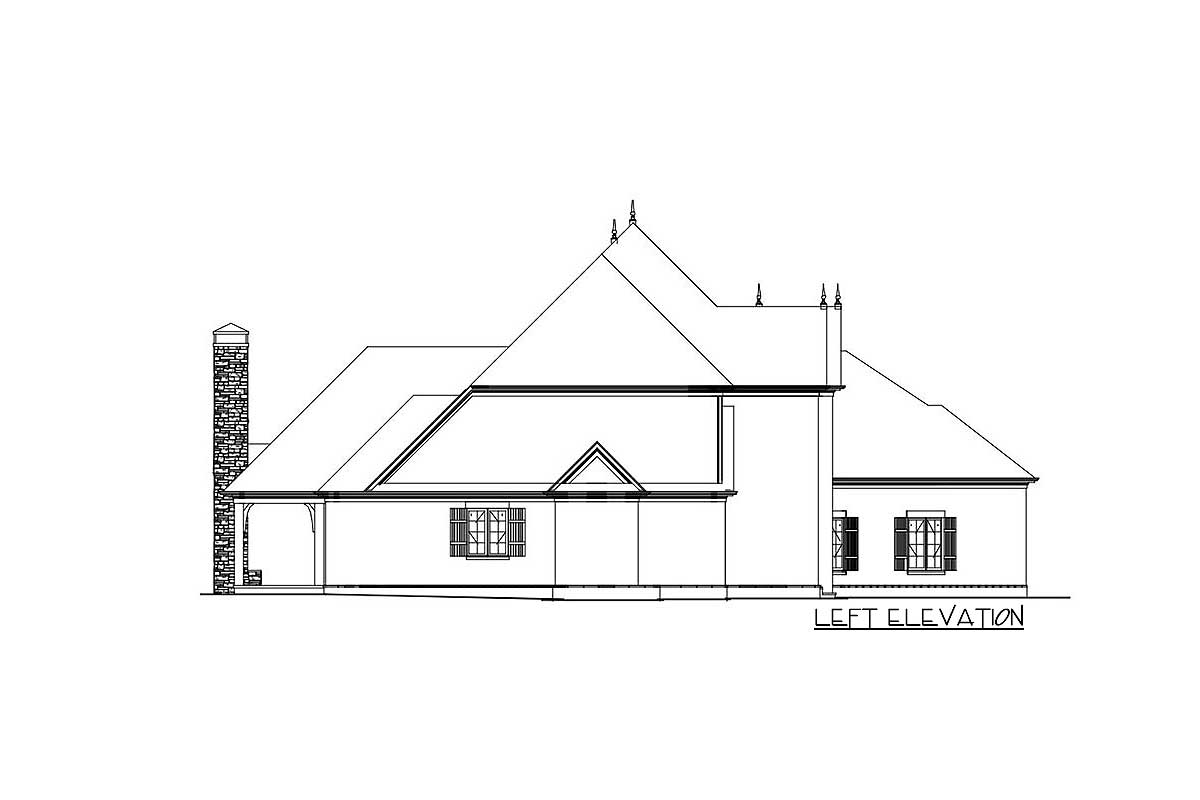 The "Rylan" elevation drawing 2