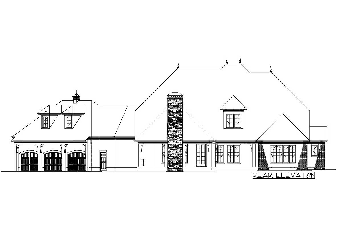 The "Rylan" elevation drawing 3