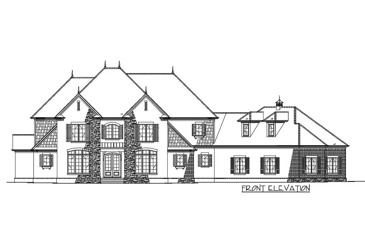 The "Rylan" elevation drawing 1