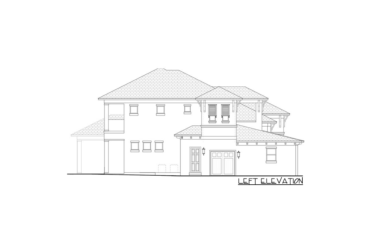 The "Fairwick" elevation drawing 2