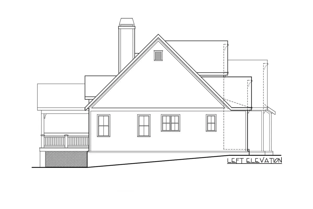 The "Dogwood" elevation drawing 1