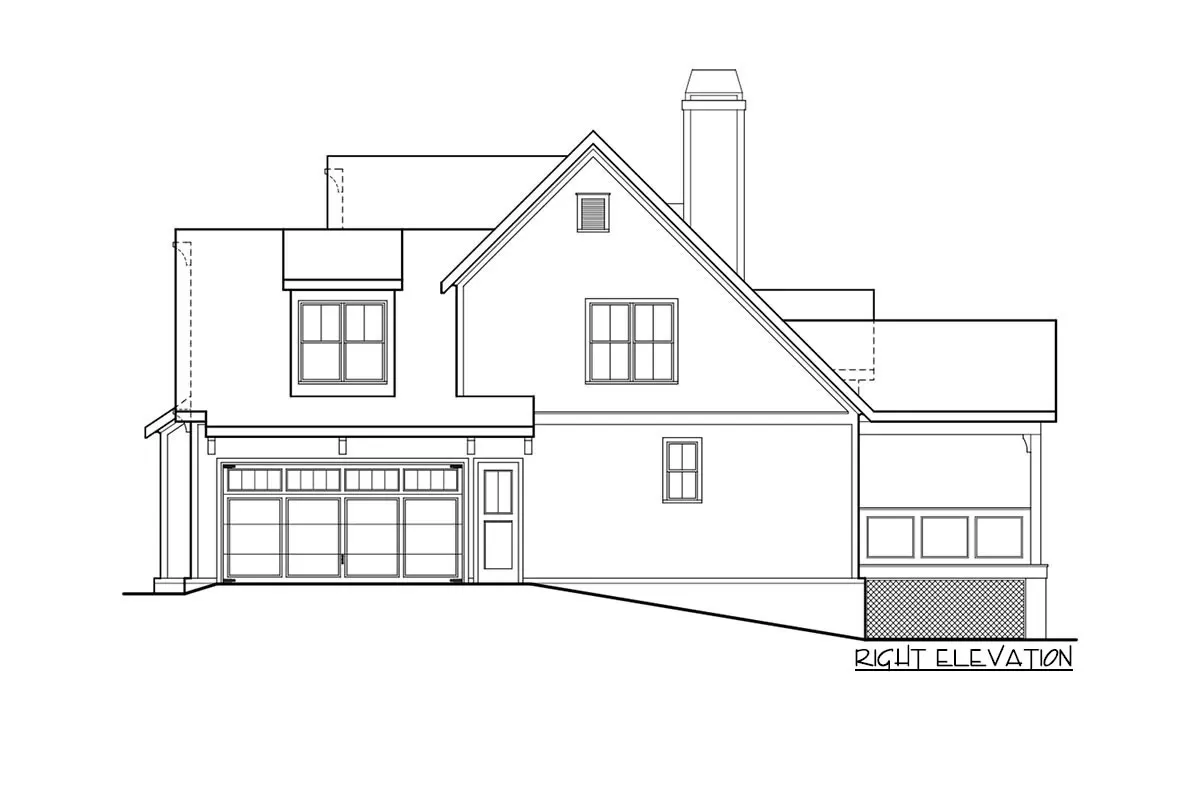 The "Dogwood" elevation drawing 3