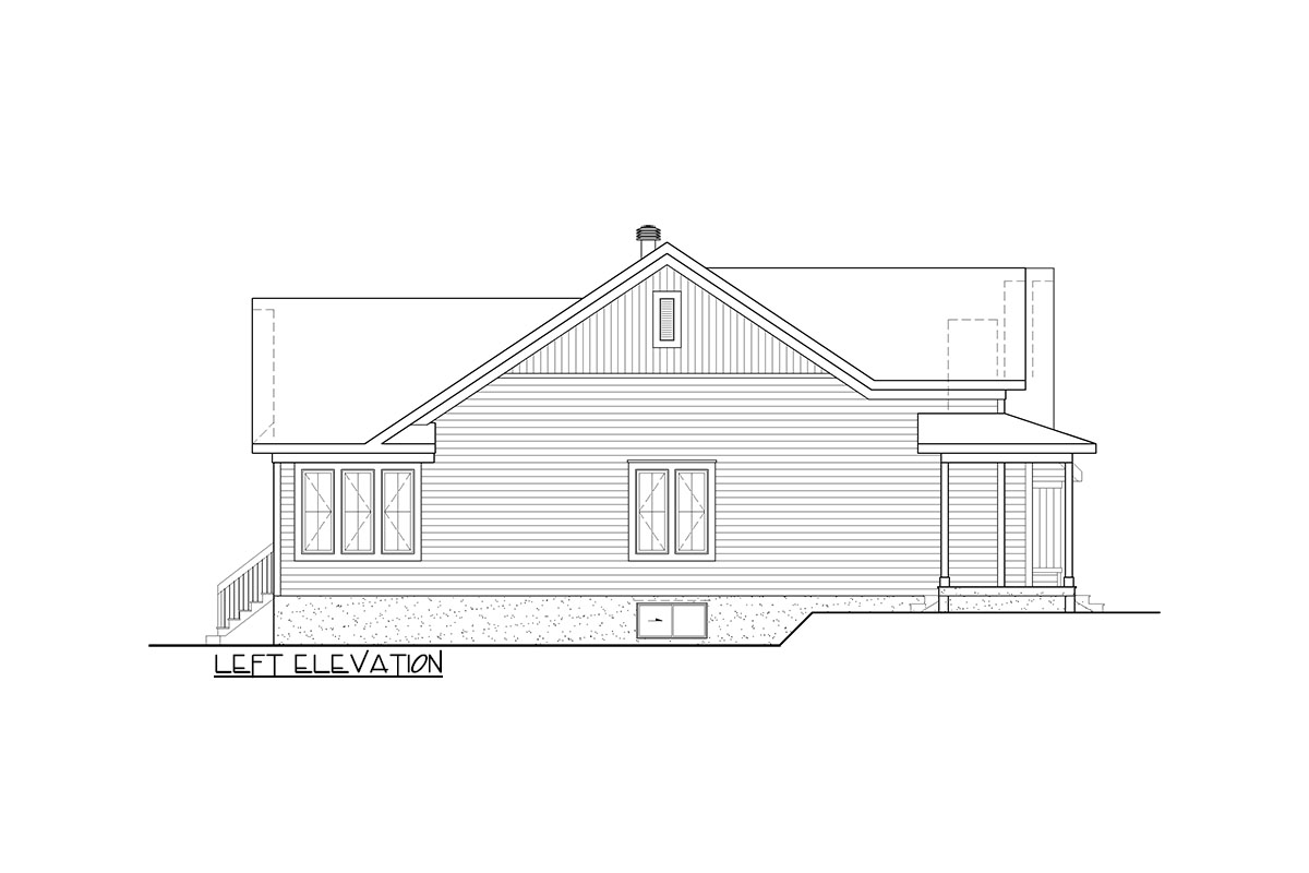 The "Chapelwood" elevation drawing 2