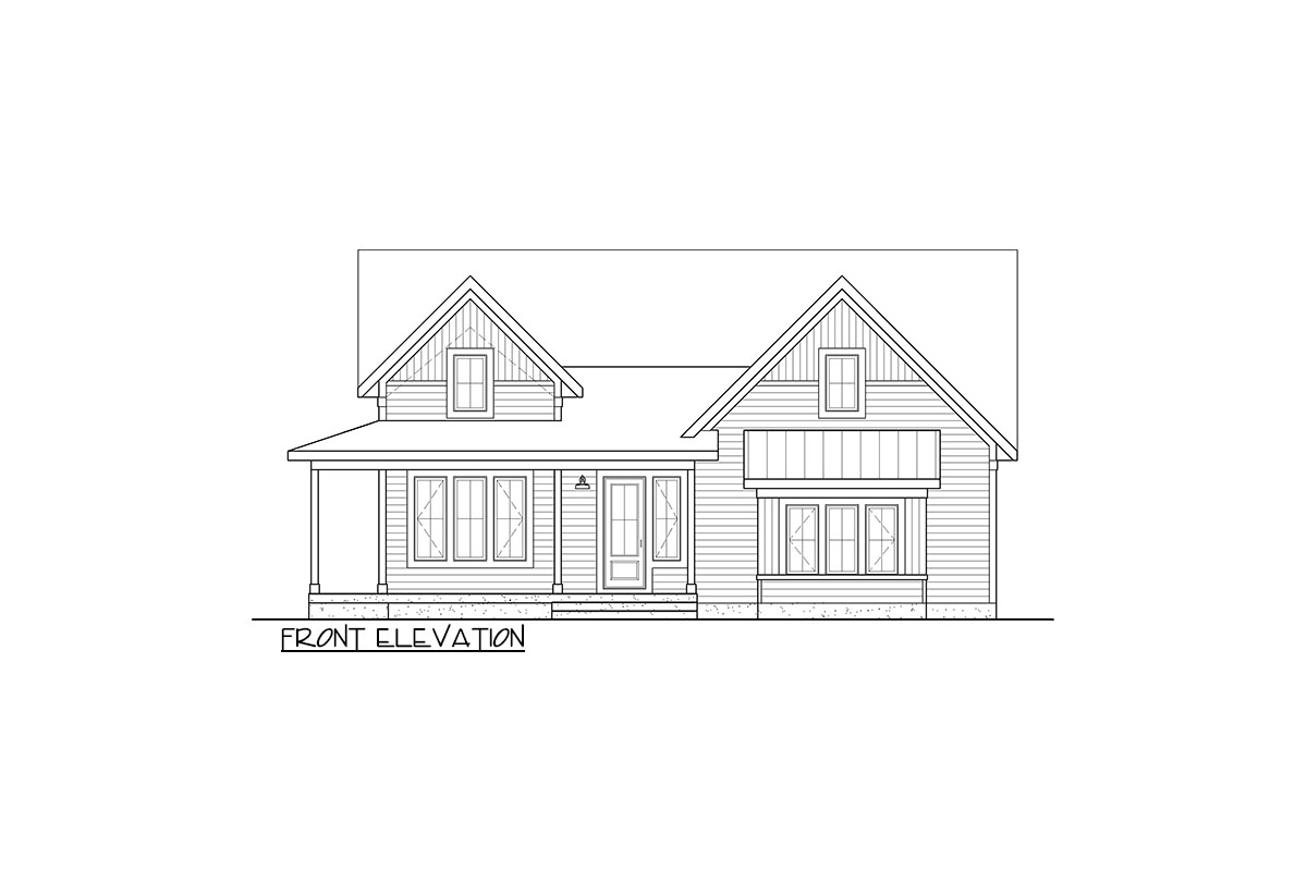 The "Chapelwood" elevation drawing 1