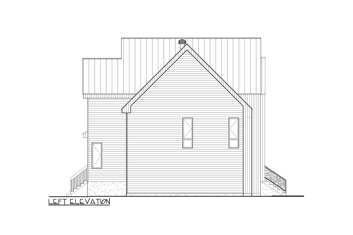 The "Silken" elevation drawing 1
